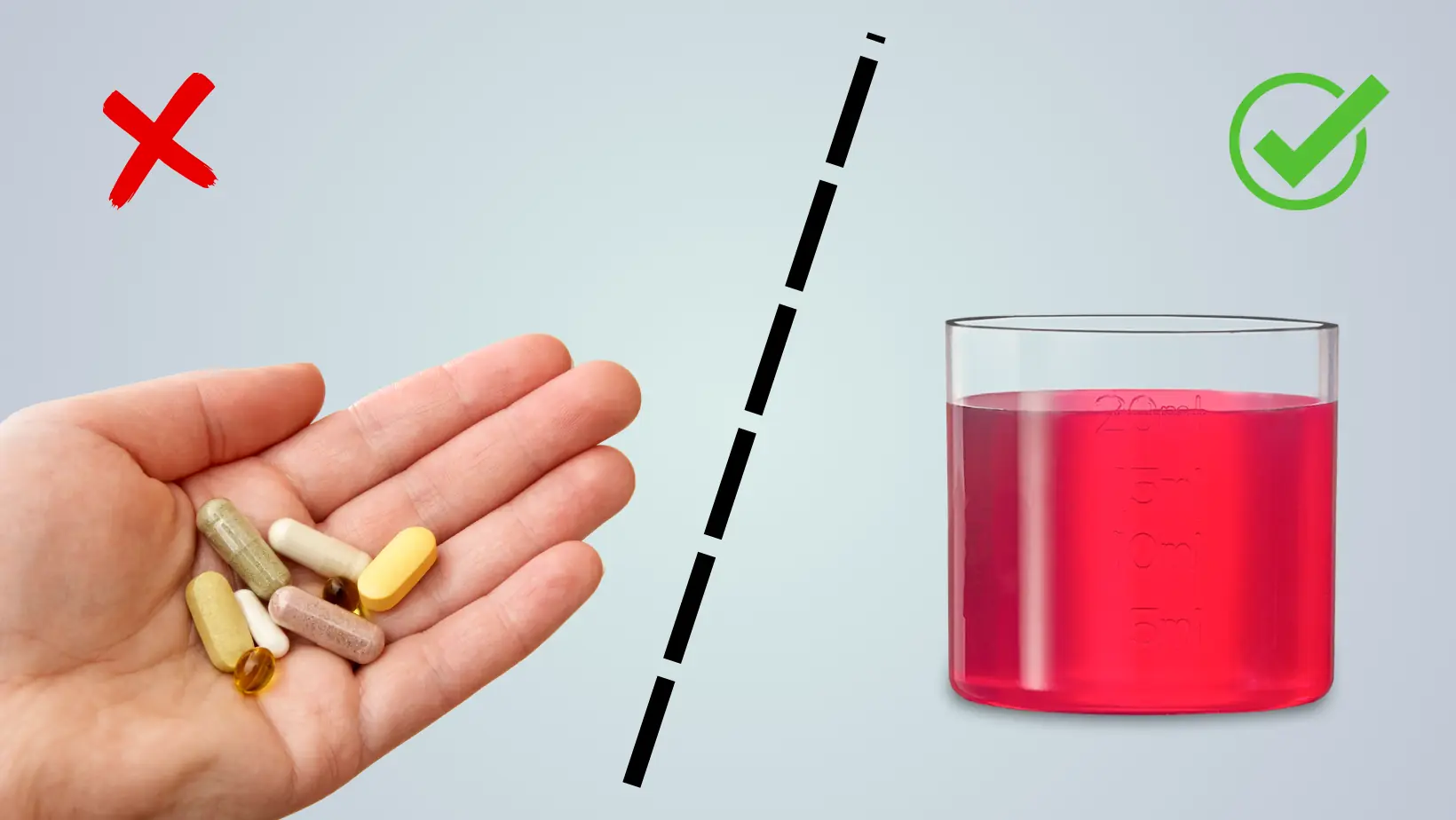 Šķidrās miega formulas salīdzinājums